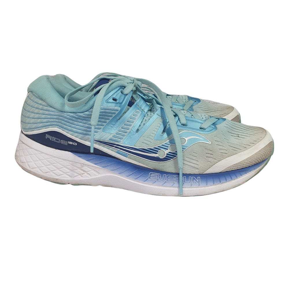 Saucony Ride ISO Running‎ Shoes  Womens 10 S10444-3 Blue Sneakers Trainers
